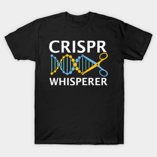 CRISPR Whisperer - DNA Biotechnology and Therapeutics Design T-Shirt